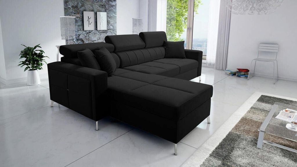 SID I Mini mit Schlaffunktion und Bettkasten, für das Moderne Wohnzimmer, Gästezimmer