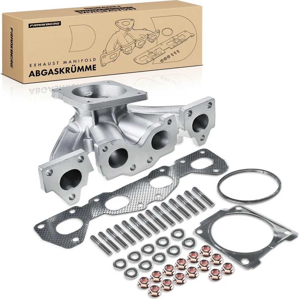 Collecteur d'échappement pour réparation moteur Citroën C2 et C3