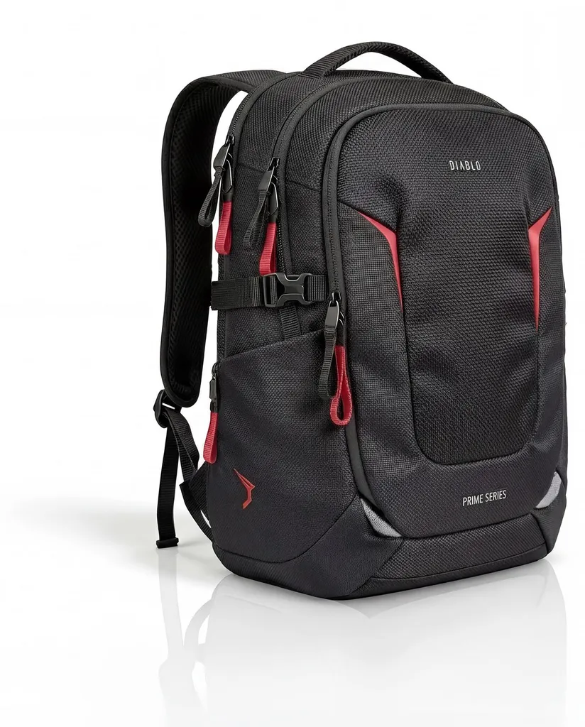 Sac à dos pour ordinateur portable adolescent idéal lycée et loisirs noir