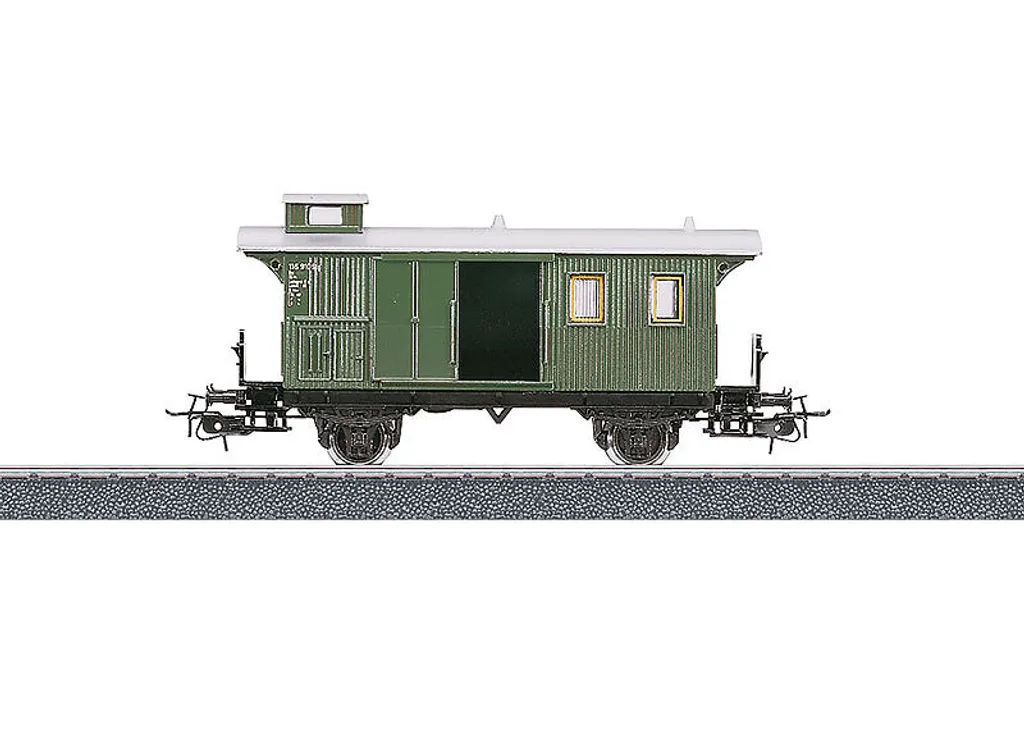 Wagon Märklin 4038 Stable et Robuste pour Éviter les Déraillements HO - 2