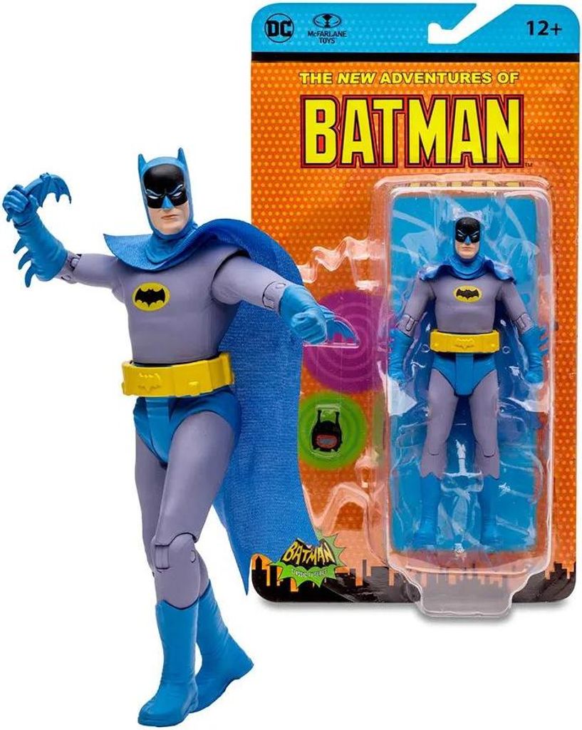 Mcfarlane Toys Batman Dc Retro 66 Figur Sortiert 15 Cm Blau Blau One Size