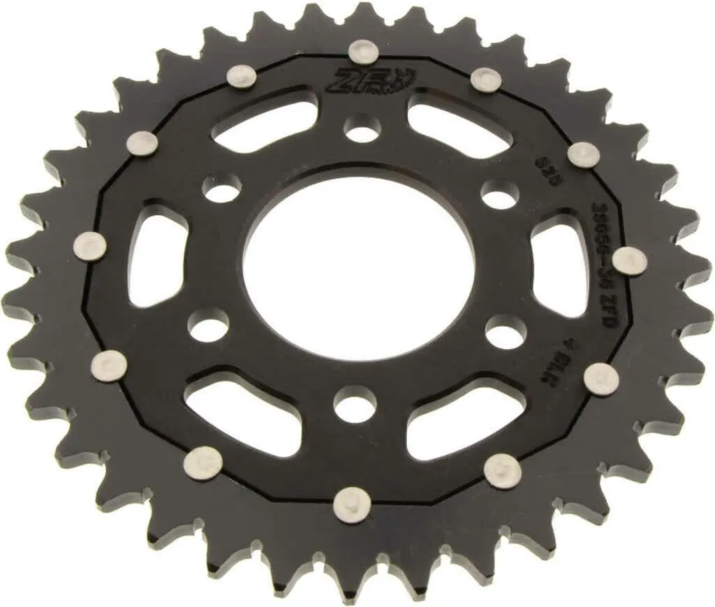 Couronne de Transmission ZF 36 Dents 525 Noir Royal Enfield Himalayan
