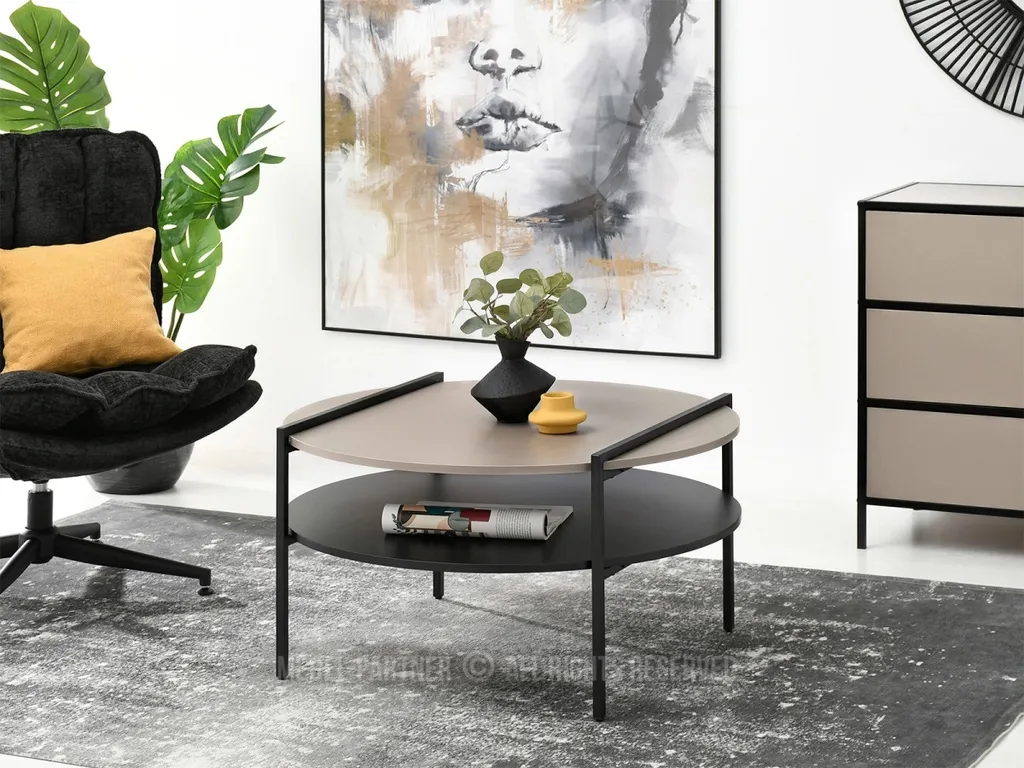 Table basse de salon JOVITO bicolore : l'atout déco de votre intérieur