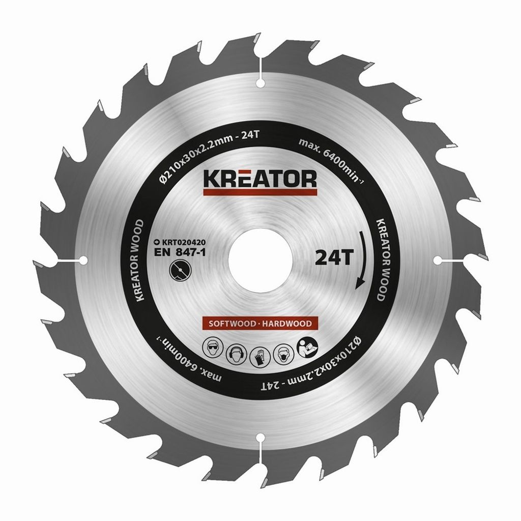 Pilový kotouč Ø 210 x 30 x 2,2 mm 24 zubů Pilový kotouč na Obrázek produktu 