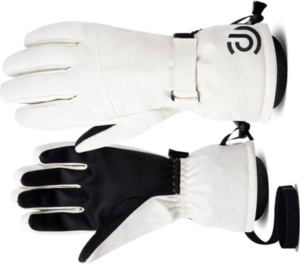 1 paio di guanti da ciclismo per sport all'aria aperta per donna e uomo, guanti touch screen con dita intere, guanti da sci con fodera in peluche ispessita impermeabile antivento – acquista