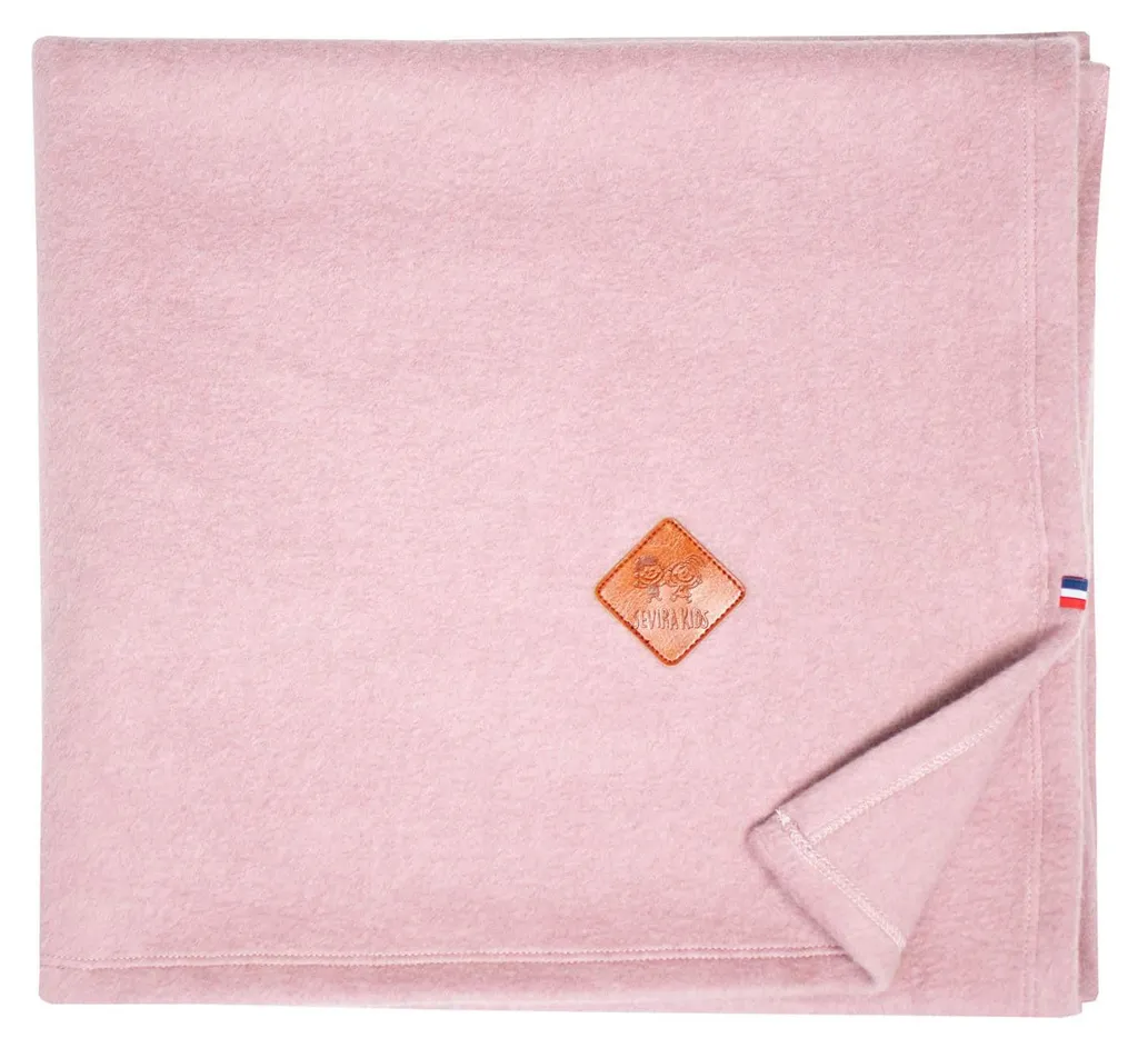 Couverture de Sortie Bébé Rose Sevira Kids 100x70 cm - Protection Vent