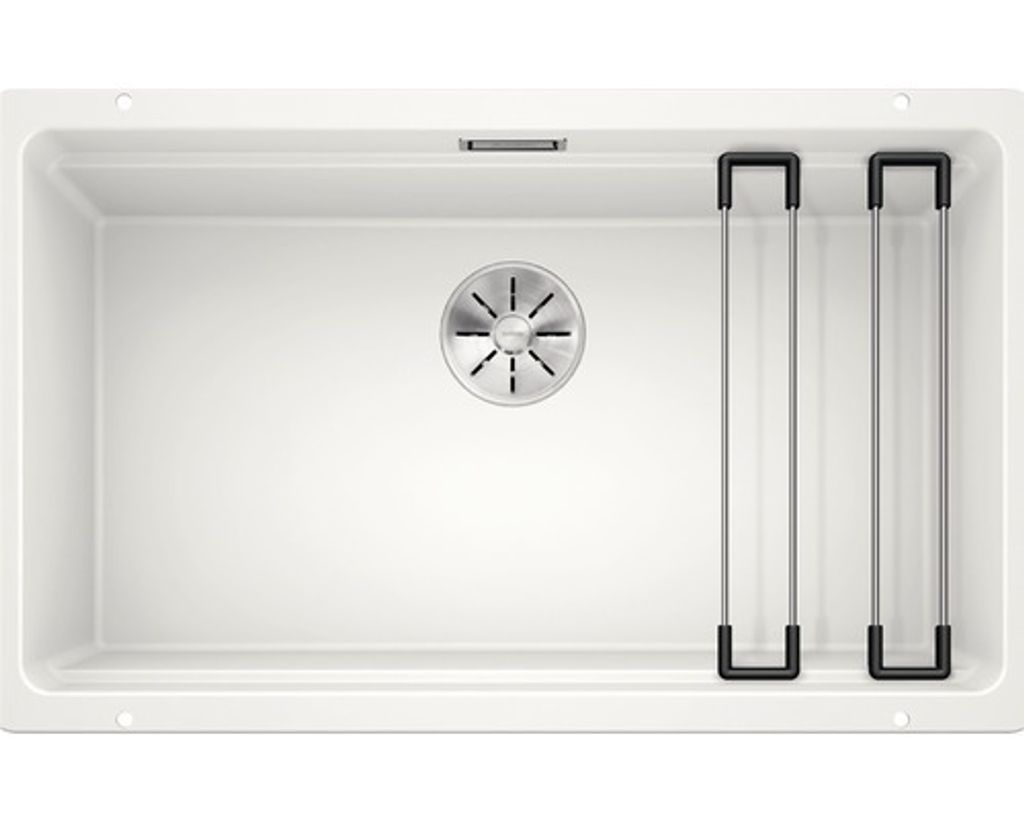 BLANCO ETAGON 700-U, SILGRANIT PuraDur , weiß, ohne Ablauffernbedienung, mit Zubehör