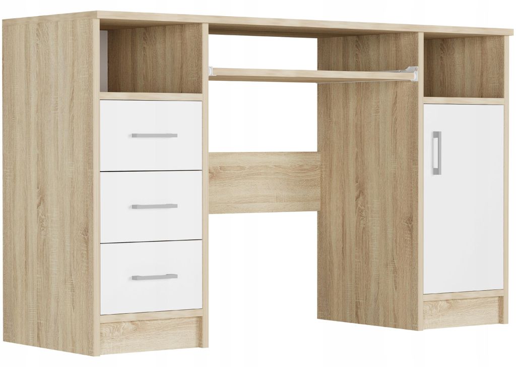 Psací stůl počítačový 120 cm zásuvky skříňka FRAMIRE N-11 Obrázek produktu 