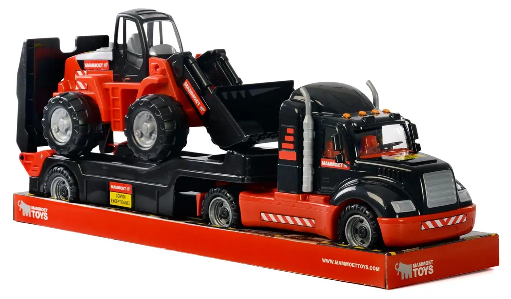Camion toupie incassable sans pile avec pelleteuse enfant 3 ans