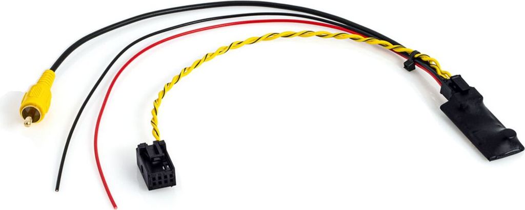 Caratec Safety CSZ125M Monitor-Adapter MQS Stecker auf Cinchstecker, aktive Version