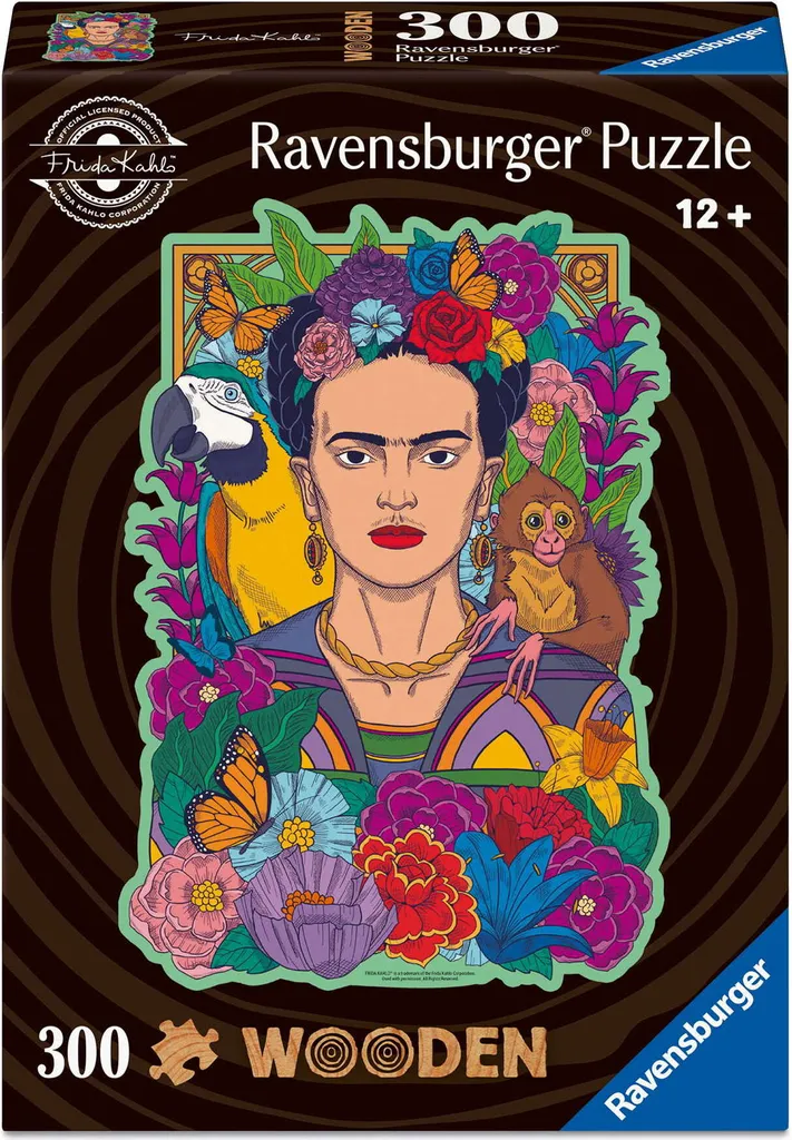Frida Kahlo Statue de Décoration en Résine Peinte à la Main 25cm