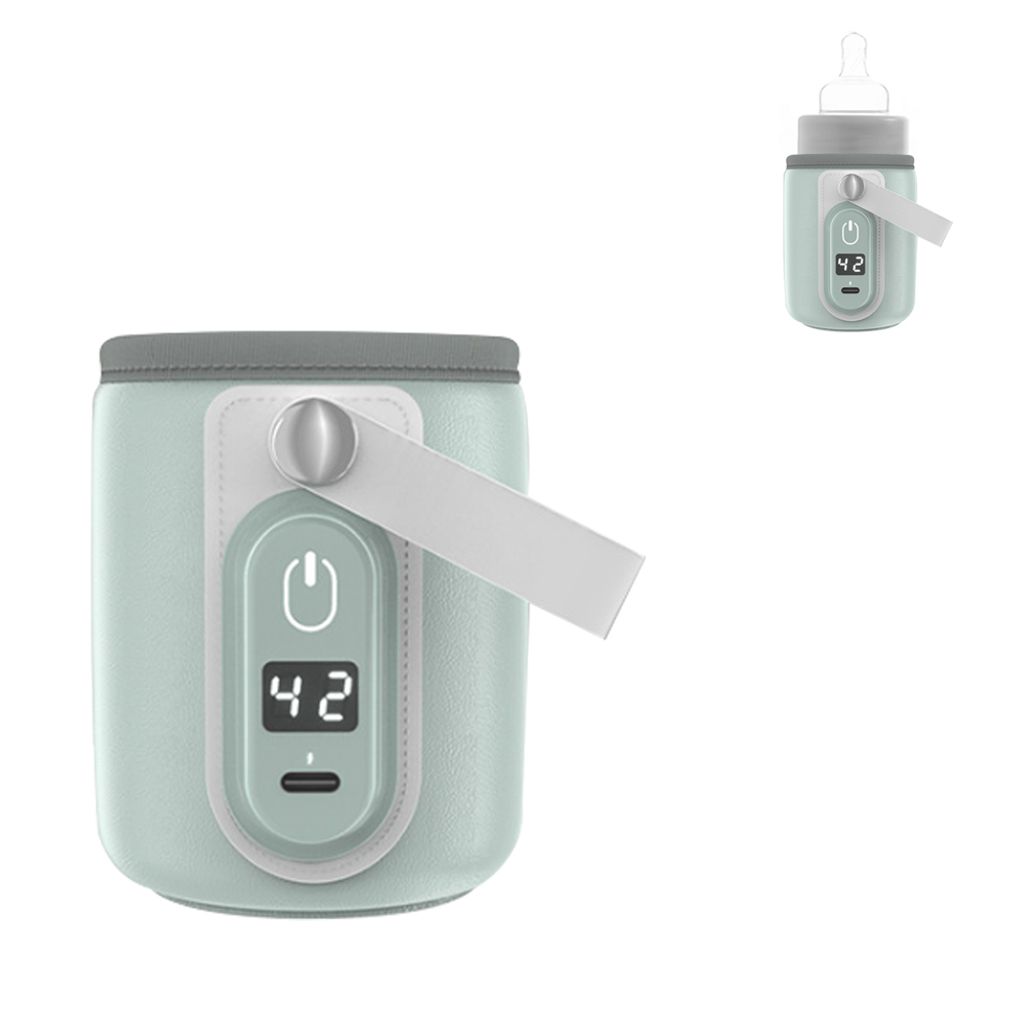 Babykostwärmer Tragbar Warmhaltefunktion Flaschenwärmer USB Aufbewahrungsbox DE 