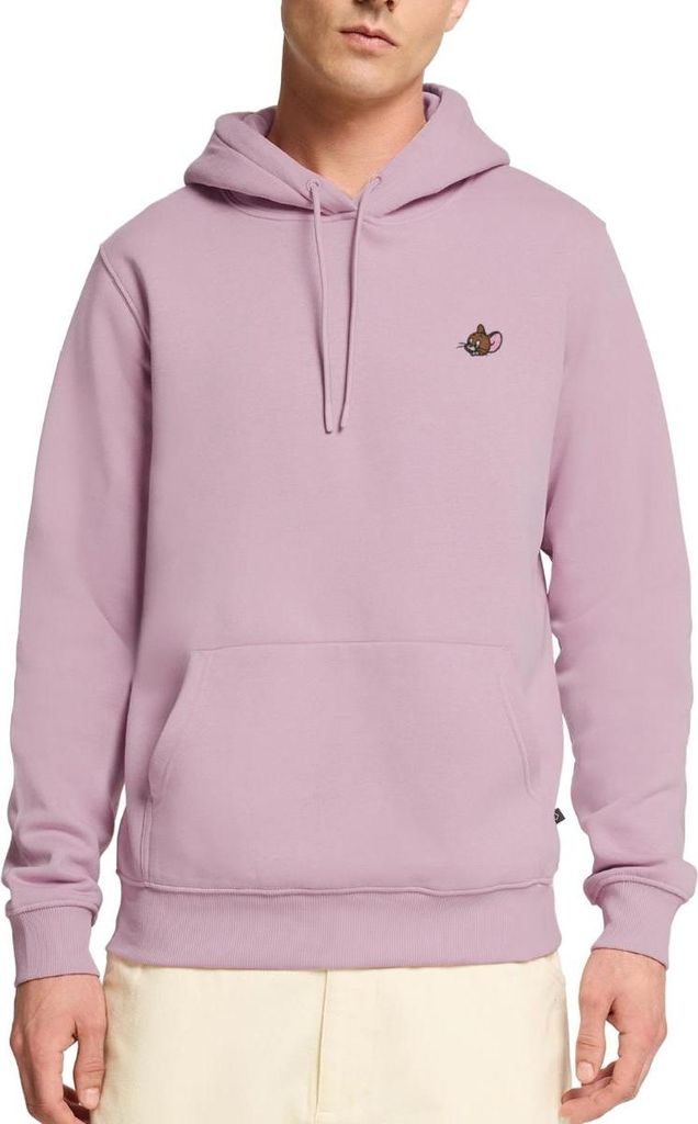 Spreadshirt Tom & Jerry Jerry Als Stick-Design Herren Premium Hoodie, S, Altrosa