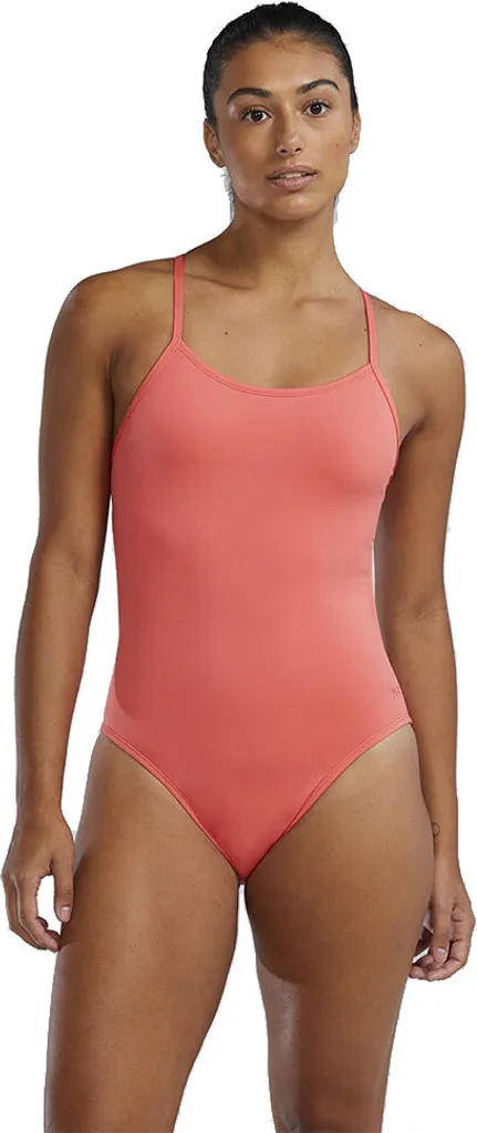 Maillot de bain Tyr Durafast Elite anti-chlore et durable rouge rose 34
