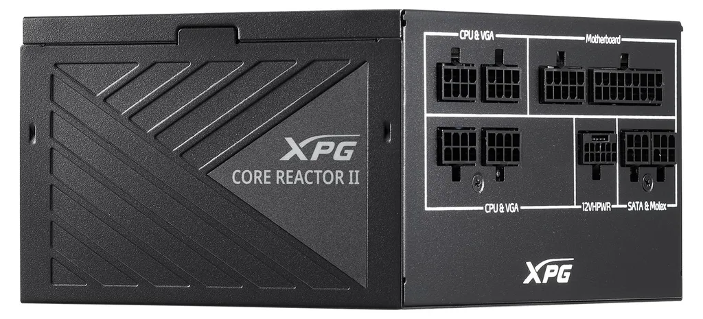 Alimentation 1000W ATX3.1 XPG CORE REACTOR II pour PC Gaming et IA