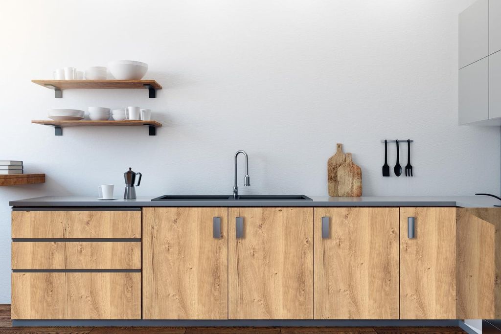 Möbelfolie selbstklebend Eiche braun 675cm x 2m d-c-fix Produktbild 
