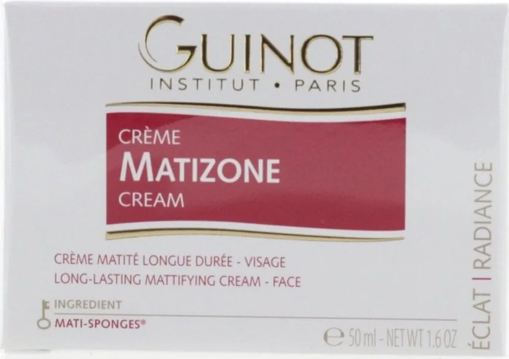 Hydratant Guinot Matizone 50ml pour stopper la brillance du visage mat