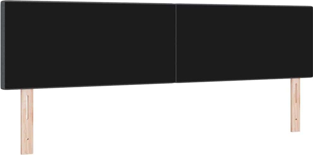 vidaXL Kopfteil Dunkelgrau 180 cm Cordstoff