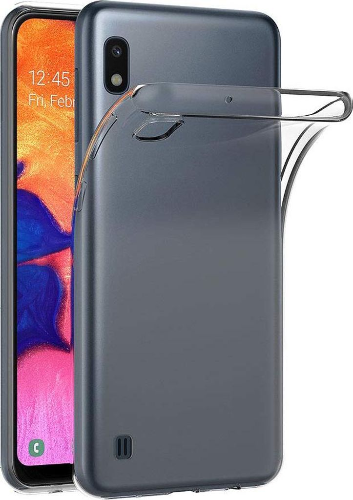 Hülle für Samsung Galaxy A10 - Transparent Handyhülle Kratzfest Schutzhülle Ultra Dünn Phonillico