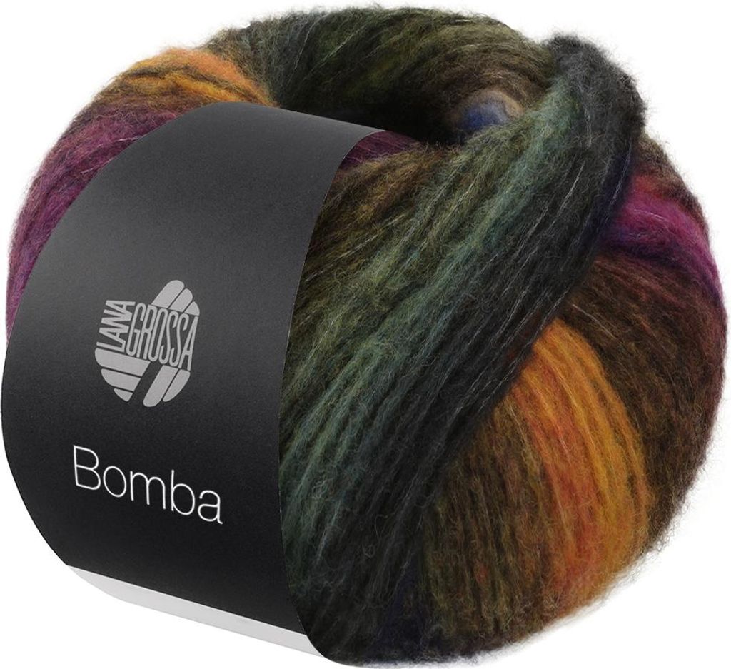 Lana Grossa BOMBA 100 g Effektgarn aus flauschigen Produktbild 
