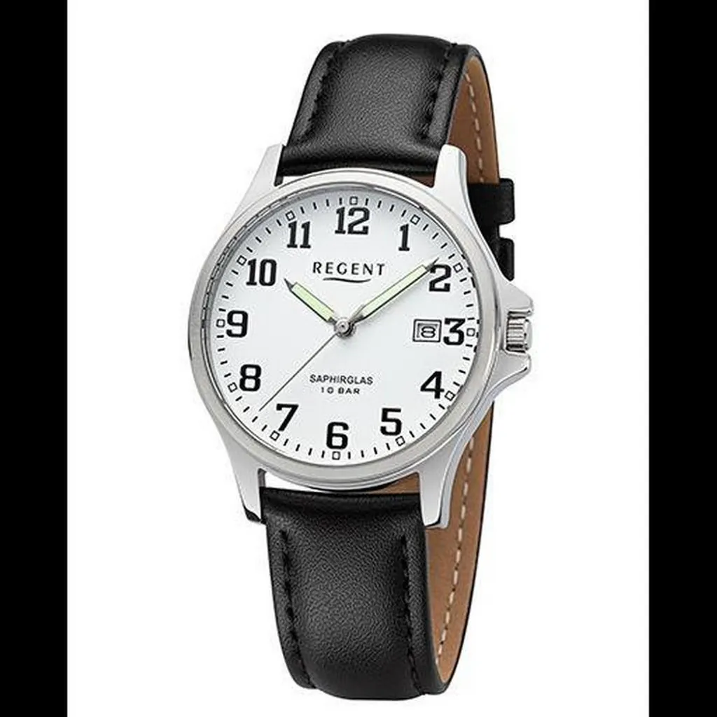 Montre Classique pour Homme Regent F-1432 Bracelet Métal Argenté