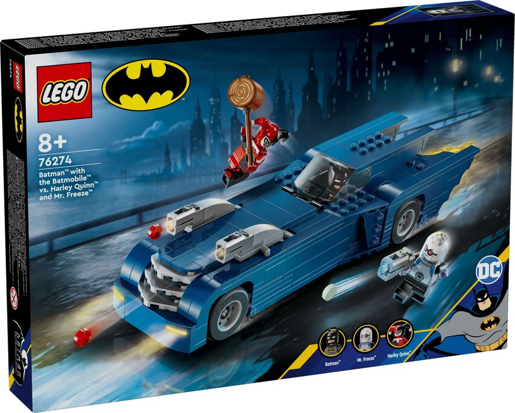 LEGO DC Batman : Batman in Batmobil vs. Harley Quinn and Image du produit 