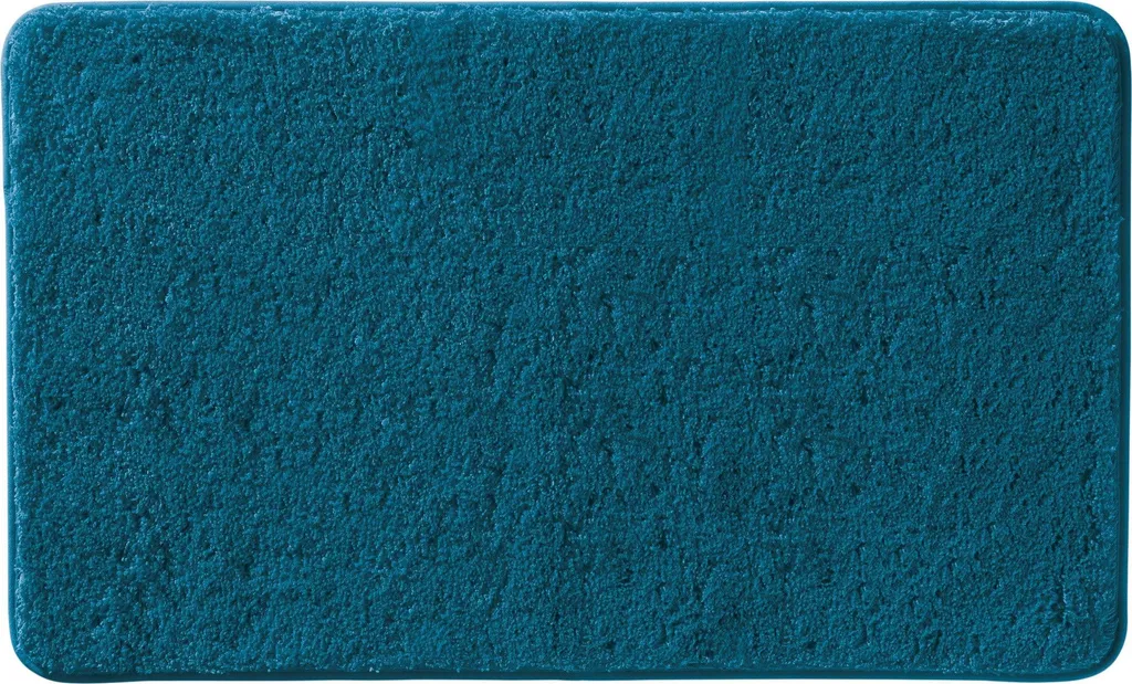 Tapis de bain pétrole qui ne peluche pas : Anti-glisse, 60 x 100 cm