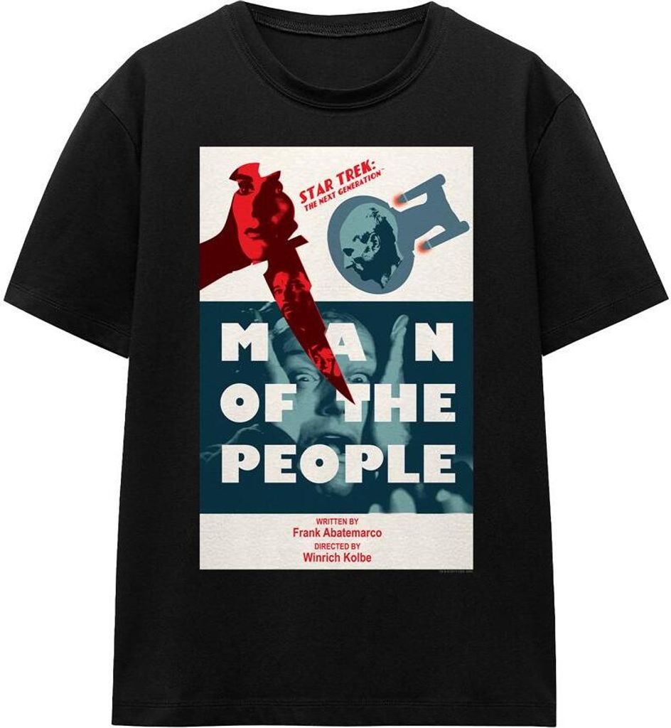 Star Trek - "The Next Generation Season 6 Episode 3" T-Shirt für Herren/Damen Uni TV16577 (XXL) (Schwarz)