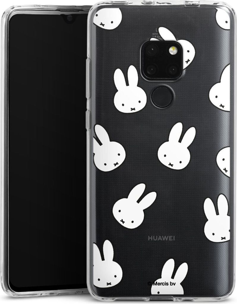DeinDesign Handyhülle für Huawei Mate 20 Silikon Hülle Case Smartphone Schutzhülle Muster transparent Miffy