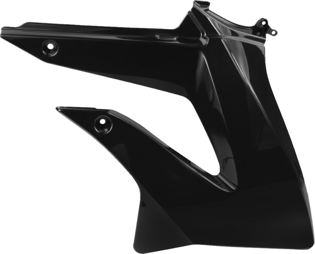 TNT Kühlerschutz / Verkleidung / Kunststoff, rechts, schwarz, Derbi Senda DRD 10-17 / Gilera RCR, SMT 11-17