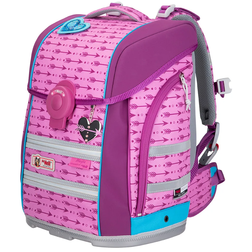 Sac d'école CP au CM2 McNeill Ergo Primero Mc Light Mayla pourpre - 3