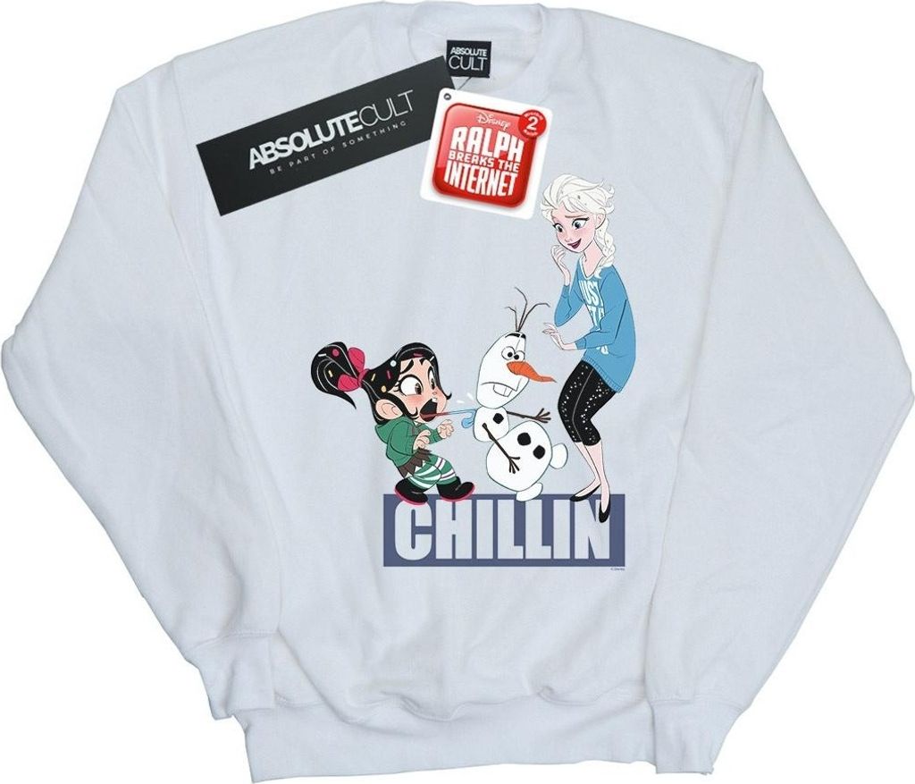 Disney - "Wreck It Ralph" Sweatshirt für Herren BI48561 (5XL) (Weiß)