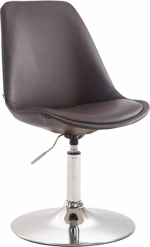 Stuhl HLO-CP27 C Kunstleder braun