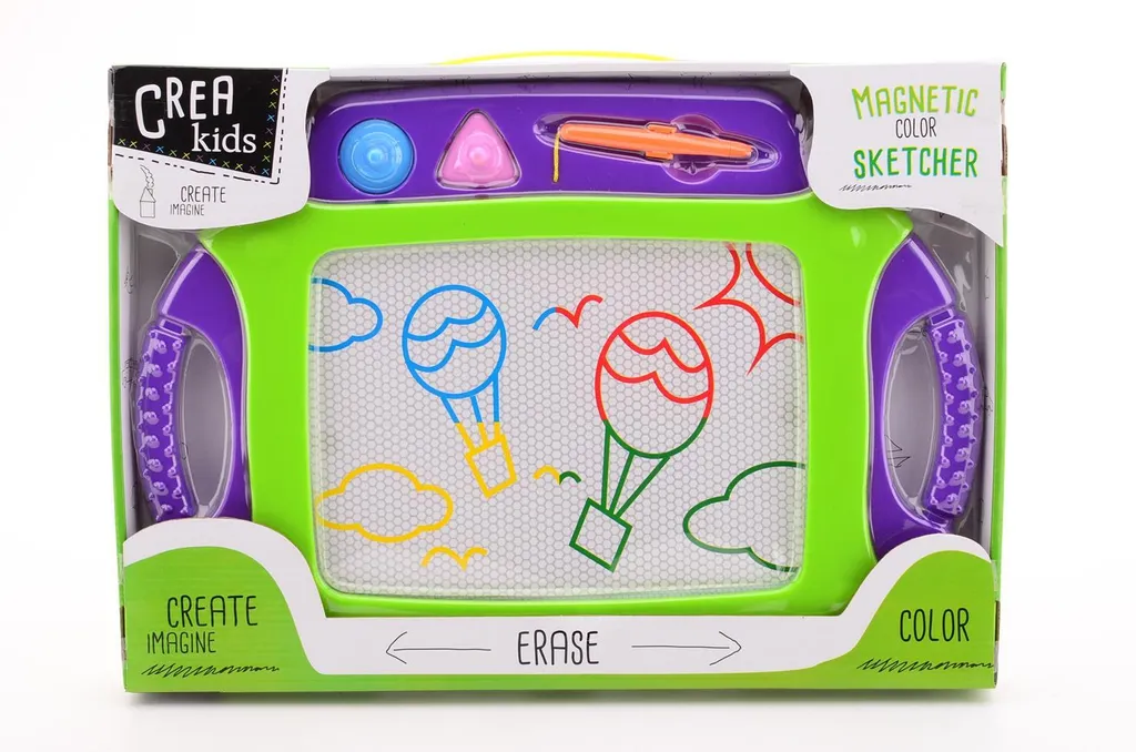 Dessinez sans taches : Tableau magnétique Color JohnToy anti-salissures