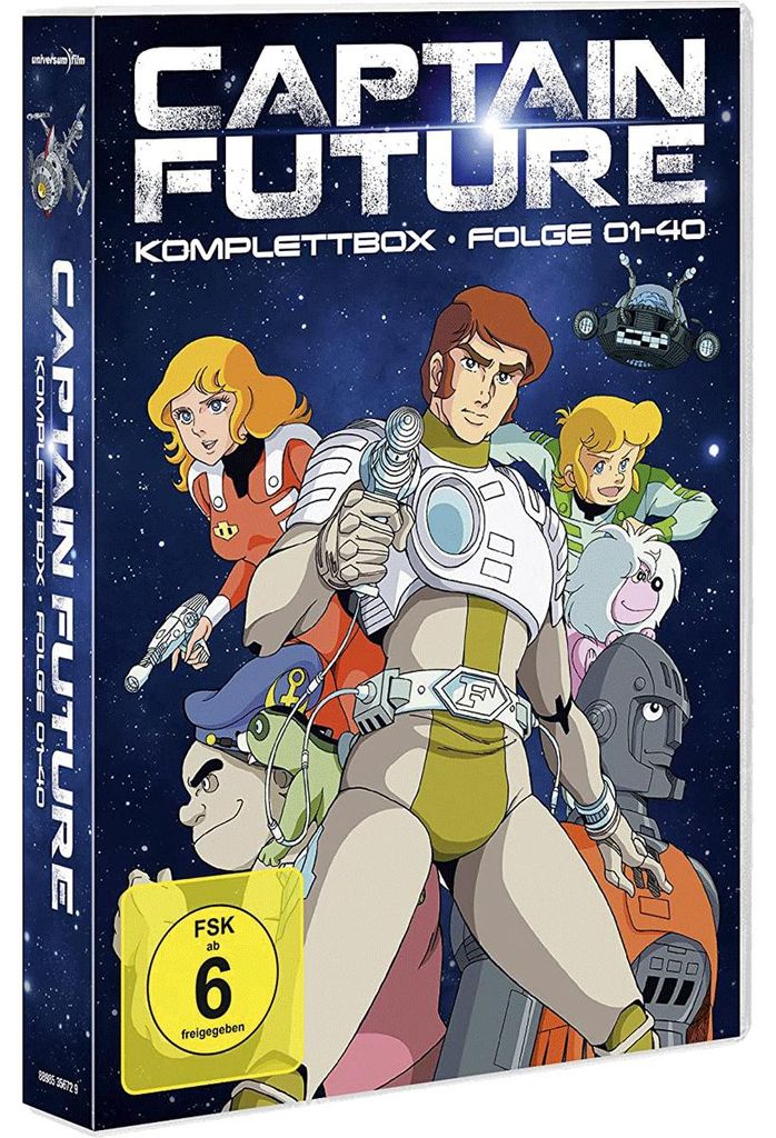 Captain Future Komplettbox Produktbild 