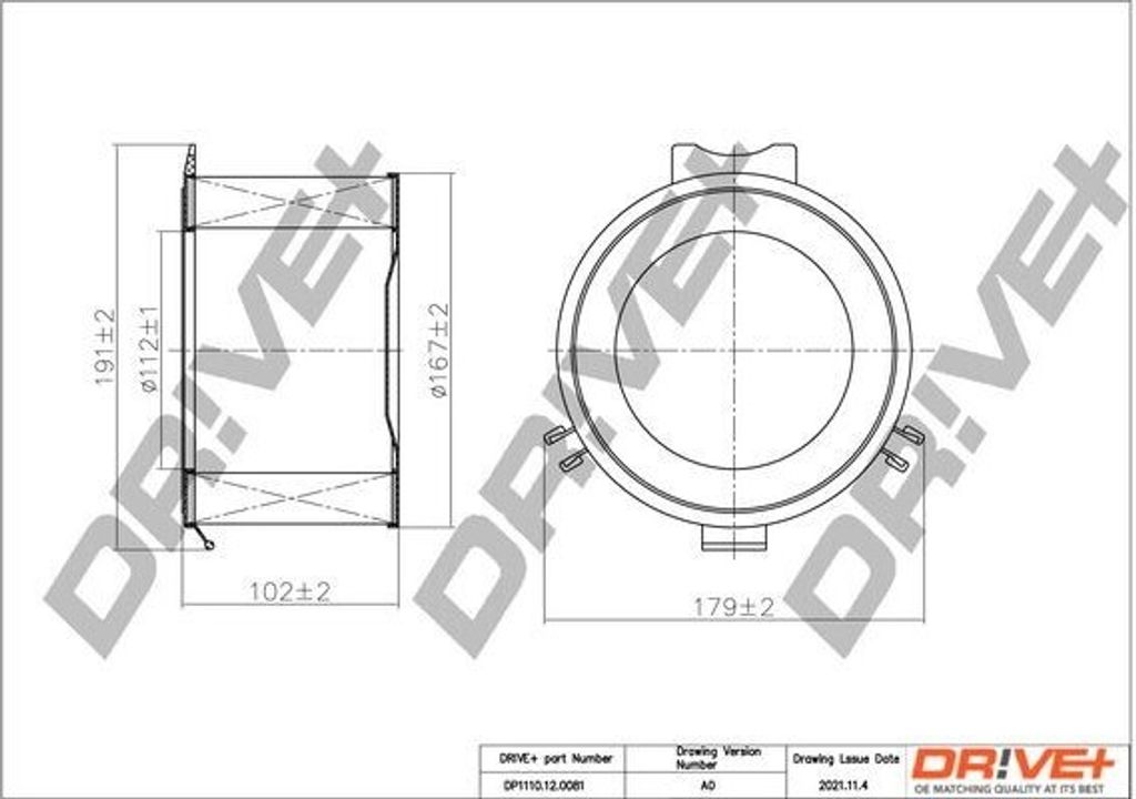 Dr!ve+ DP1110.12.0081 - OE 7D0819989 Innenraumfilter für T4