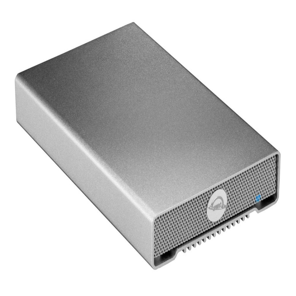 OWC Mercury Elite Pro mini - HDD / SSD-Gehäuse - 2.5 Zoll - SATA - 10 Gbit/s - USB Anschluss - Silber