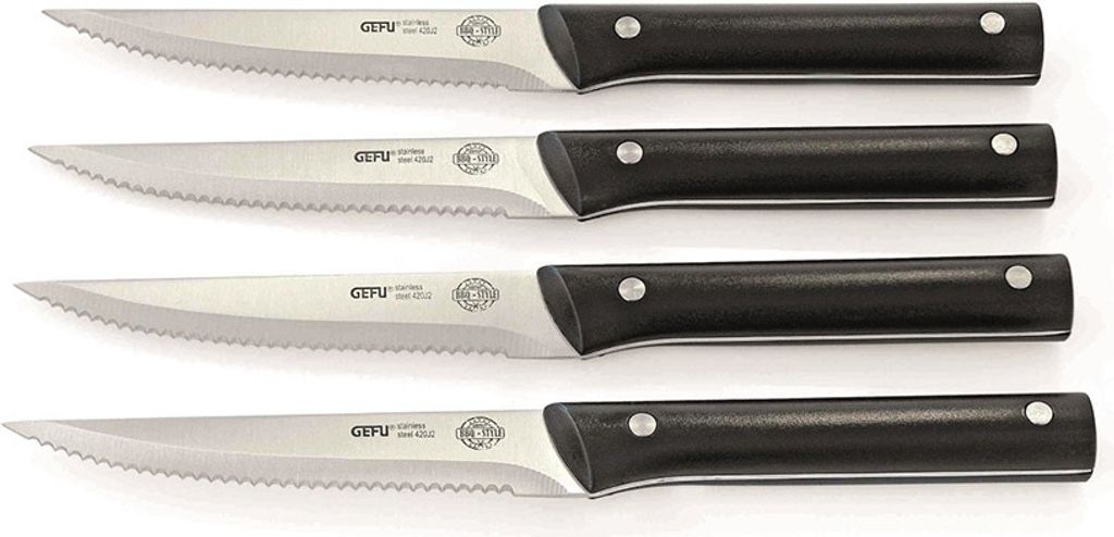 Steakmesser BBQ, 4 Stück