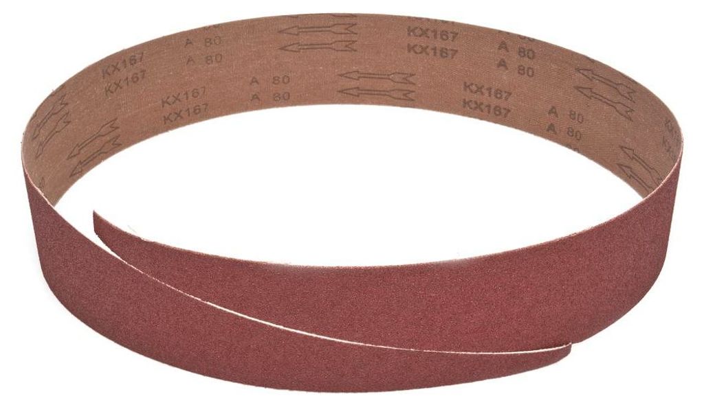 Schleifband 3126 mm, Körnung 80 für HBM-Spindelschleifer 255 mm, 5 Stück