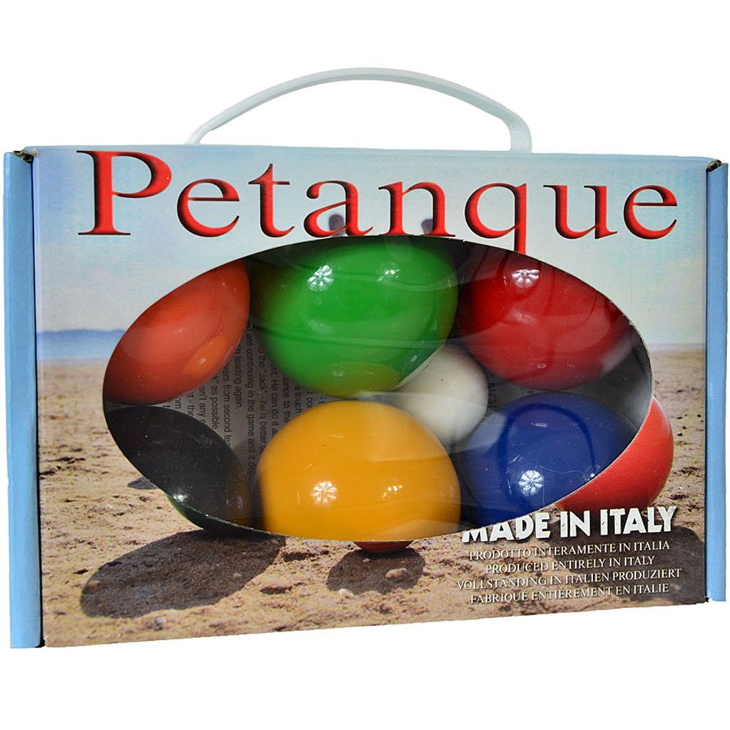 LUCIO LONDERO Petanque-Set 6 Holzkugeln Produktbild 