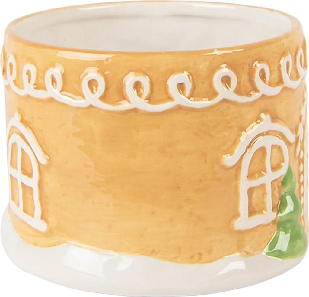 Occasione! Set Tea for One Clayre & Eef Gingerbread Brown - 6