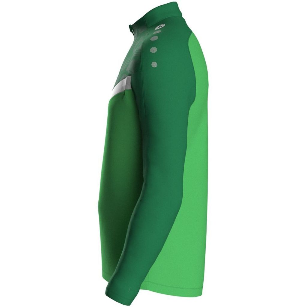 Jako Iconic Ziptop Kinder - Soft Green / Sportgrün