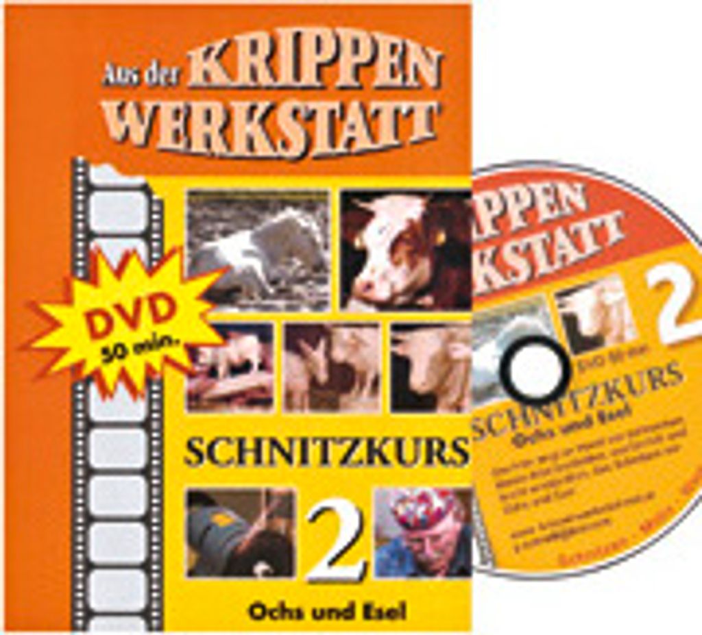 Schnitzkurs DVD: Ochs und Esel – Techniken und Produktbild 