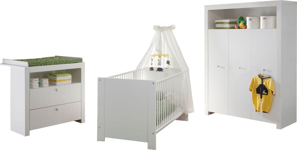 trendteam Babyzimmer 4-teilige Kombination Olivia/Julie Produktbild 
