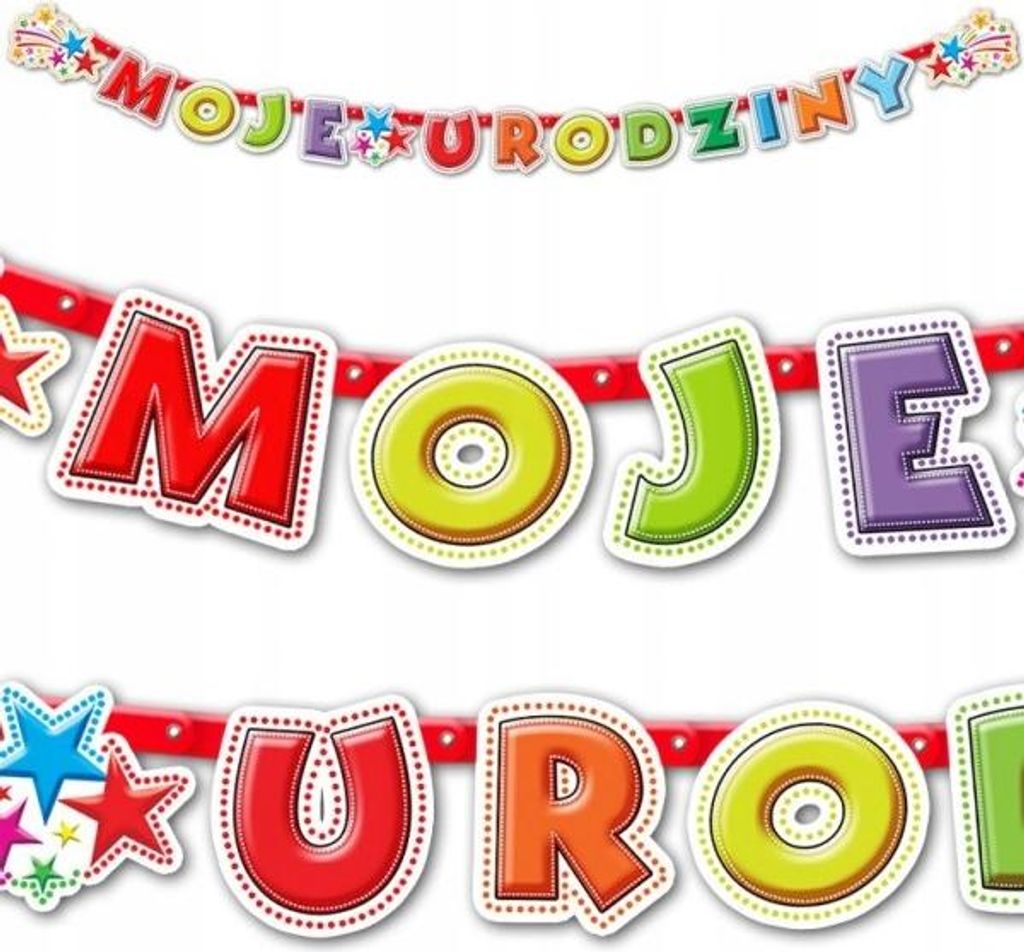 Dekorative Geburtstags-Girlande "Mein Geburtstag" 240cm