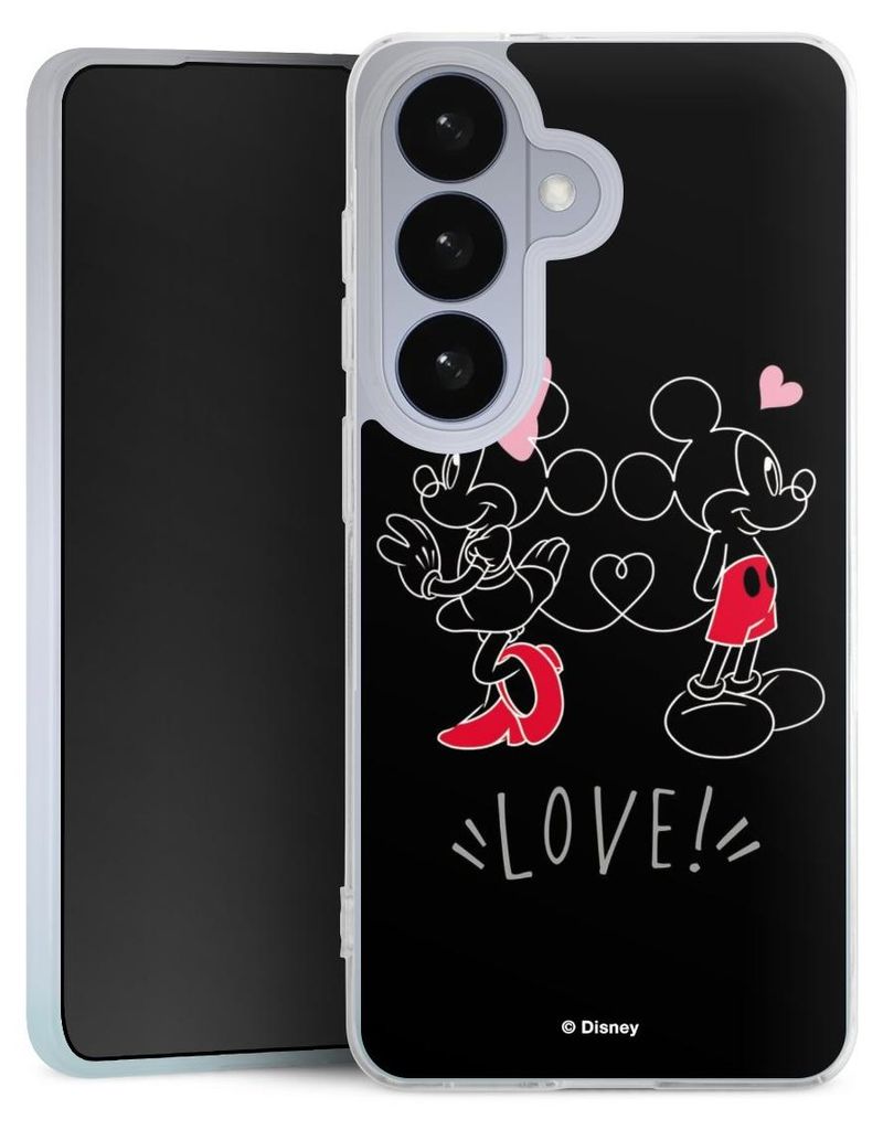 DeinDesign Slim Hülle für Samsung Galaxy S26 Silikon Case Ultra Dünn Handyhülle Disney Liebe