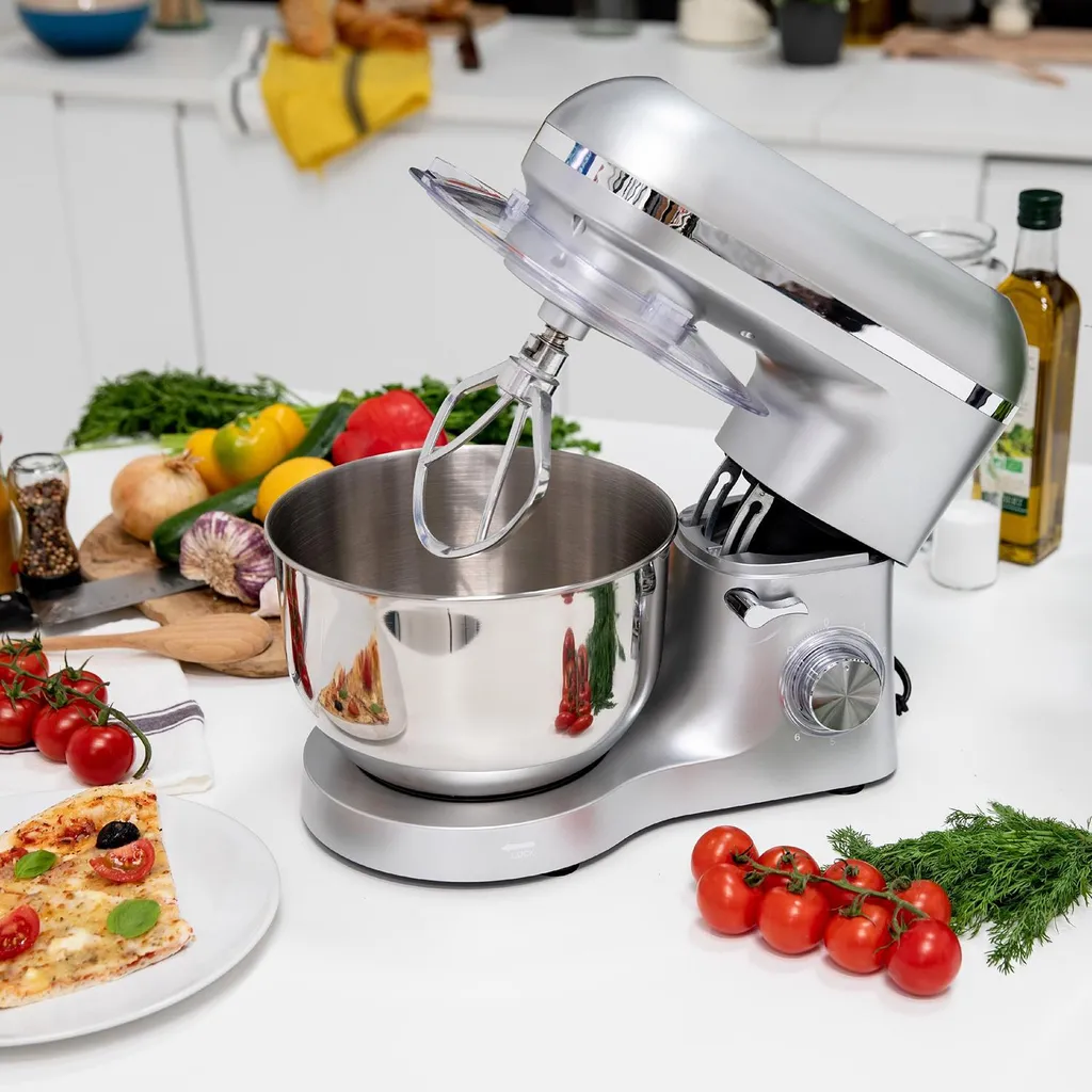 Robot de cuisine 1500W bol inox 5.5L Kitchen Move Viper Pro BAT-1518