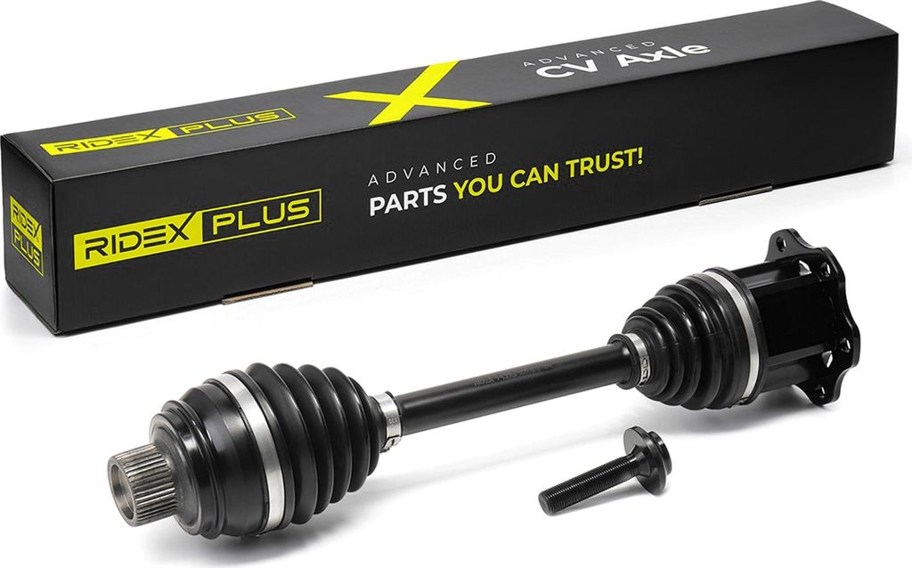 RIDEX PLUS 13D0413P Antriebswelle Vorne für AUDI A6 Avant (4G5, 4GD, C7) Q5 (8RB) A6 Limousine (4G2, 4GC, C7) A7 Sportback (4GA, 4GF) A6 Allroad A8