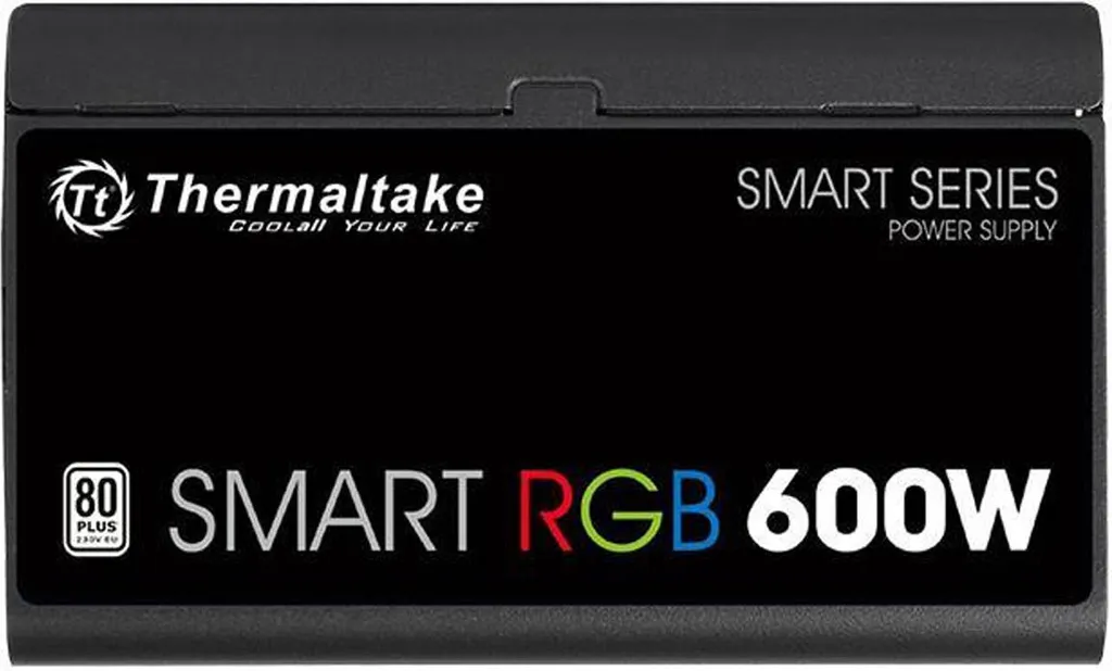 Alimentatore 600W Thermaltake Smart RGB - Gaming Style 80 PLUS - 7