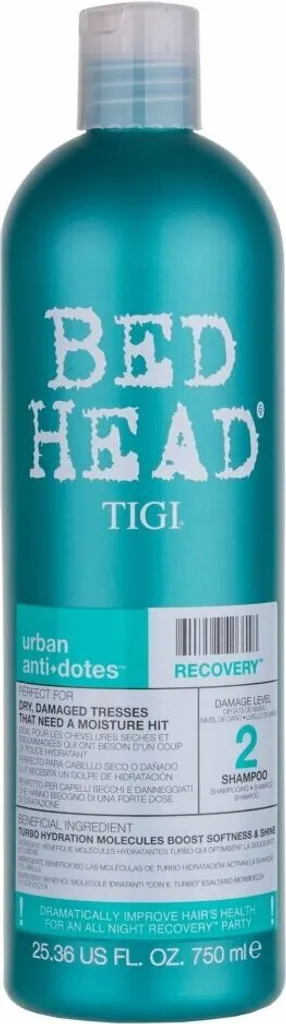 Anti-Fourches : Tigi Bed Head Recovery Shampooing Réparateur 750ml
